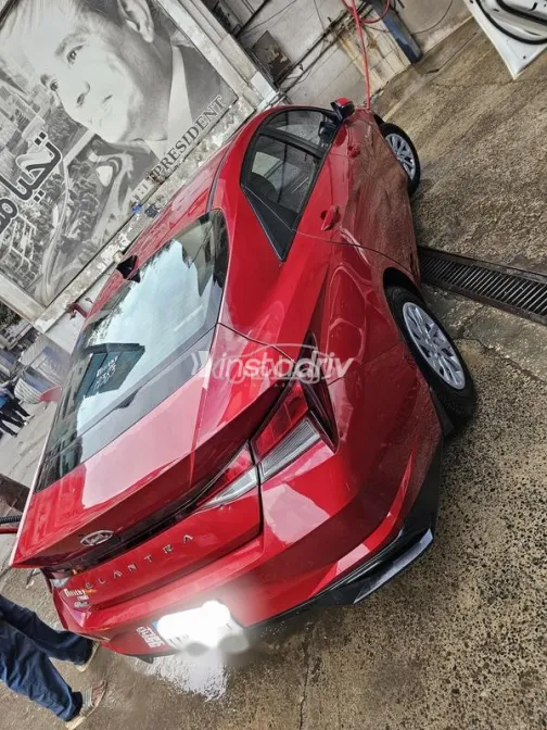 هيونداي إلنترا سى ان 7 2021 أبيض مستعملة للبيع - 7