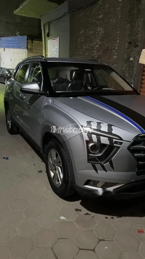Hyundai Creta 2021 Silver Used for Sale - 1