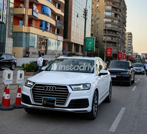 اودي Q7 2019 أبيض مستعملة للبيع - 4