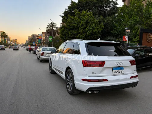 اودي Q7 2019 أبيض مستعملة للبيع - 6