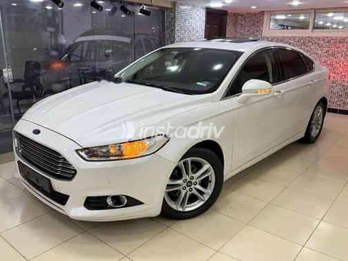 Ford Fusion 2016 White Used for Sale - 2
