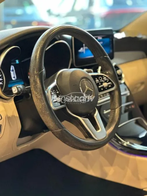 مرسيدس C 180 2019 أسود مستعملة للبيع - 7