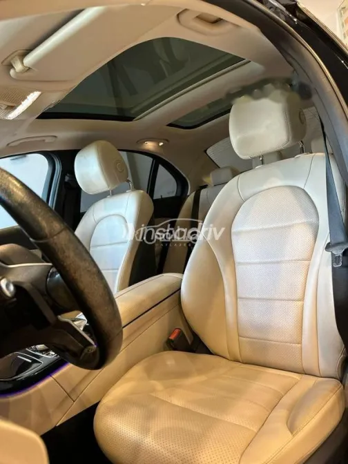 مرسيدس C 180 2019 أسود مستعملة للبيع - 9
