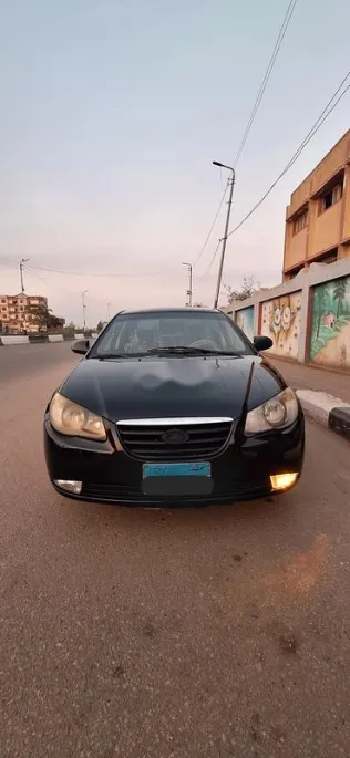 هيونداي إلنترا اتش دى 2008 أسود مستعملة للبيع