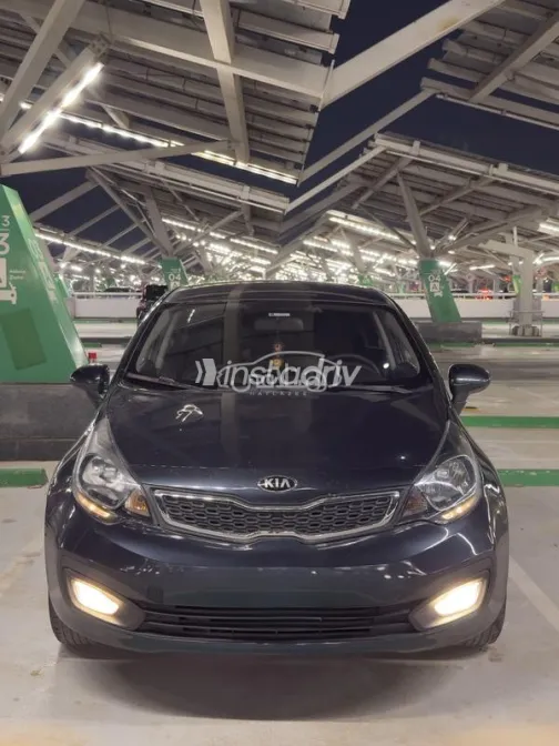 Kia Rio 2015 Dark Blue Used for Sale - 2