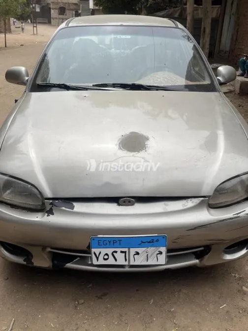 Hyundai Accent 2000 Mocha Used for Sale - 6
