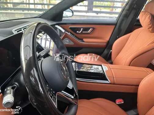 مرسيدس S 450 2023 أبيض مستعملة للبيع - 4