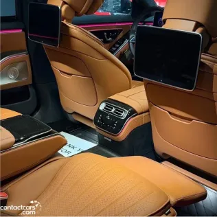 مرسيدس S 450 2023 أبيض مستعملة للبيع