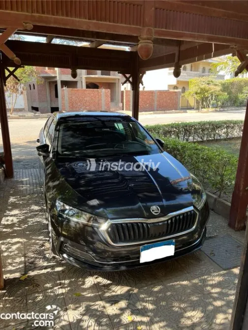 سكودا اوكتافيا 2021 أبيض مستعملة للبيع - 2