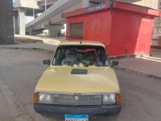 فيات 127 1983 أصفر مستعملة للبيع