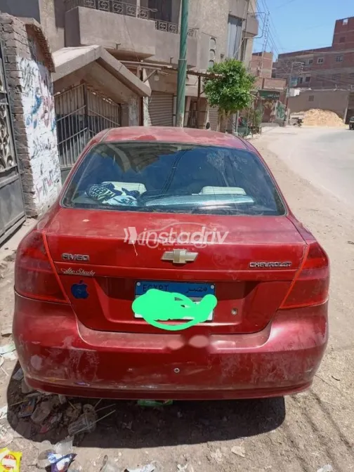 Chevrolet Aveo 2009 Red Used for Sale - 10