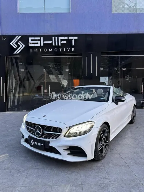 Mercedes C 200 2020 White Used for Sale - 3