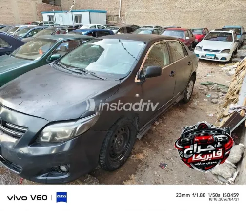 Toyota Corolla 2009 Black Used for Sale - 3