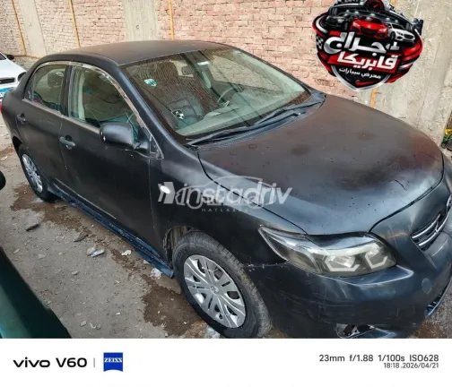 Toyota Corolla 2009 Black Used for Sale - 4
