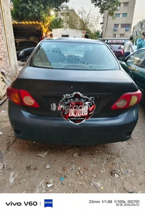 Toyota Corolla 2009 Black Used for Sale - 8