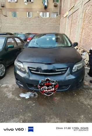 Toyota Corolla 2009 Black Used for Sale