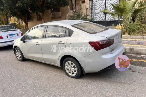 Kia Rio 2014 Silver Used for Sale - 2