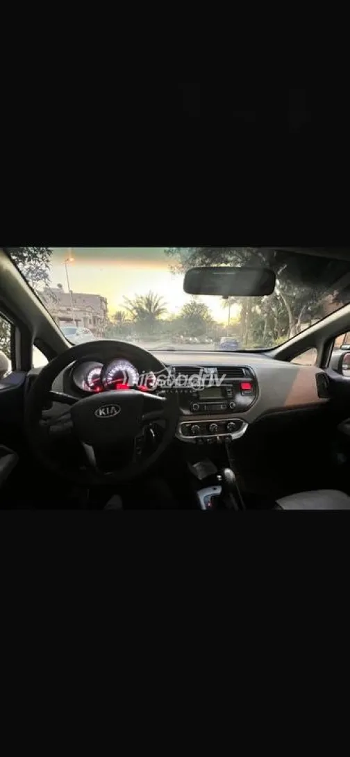 Kia Rio 2014 Silver Used for Sale - 4