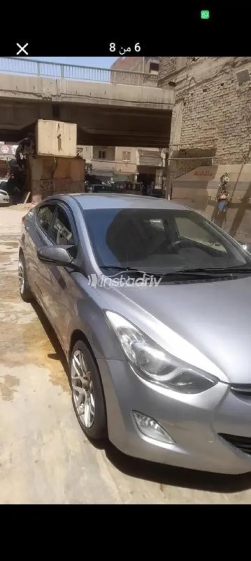 Hyundai Elantra MD 2013 Gray Used for Sale - 3