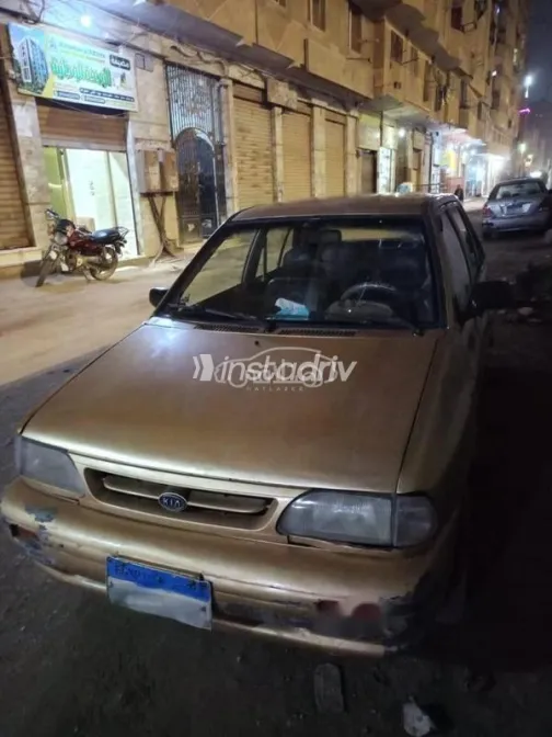 كيا برايد 1999 ذهبي مستعملة للبيع - 4