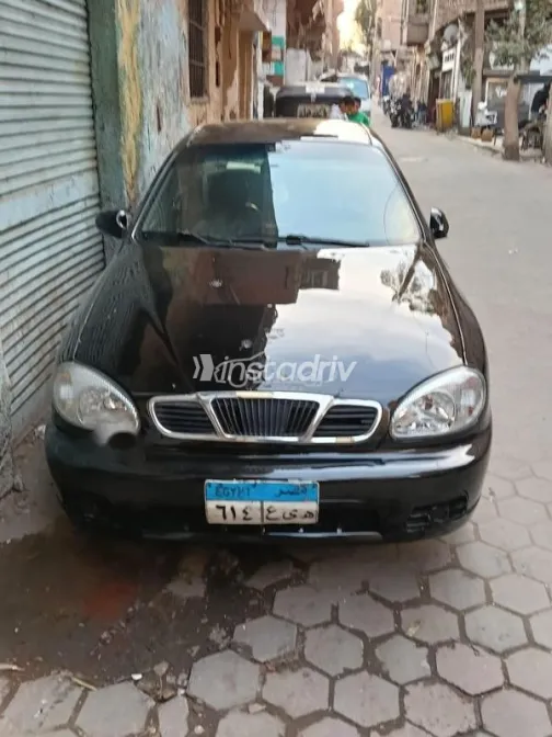 دايو لانوس 2000 أسود مستعملة للبيع - 3