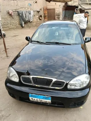 دايو لانوس 2000 أسود مستعملة للبيع
