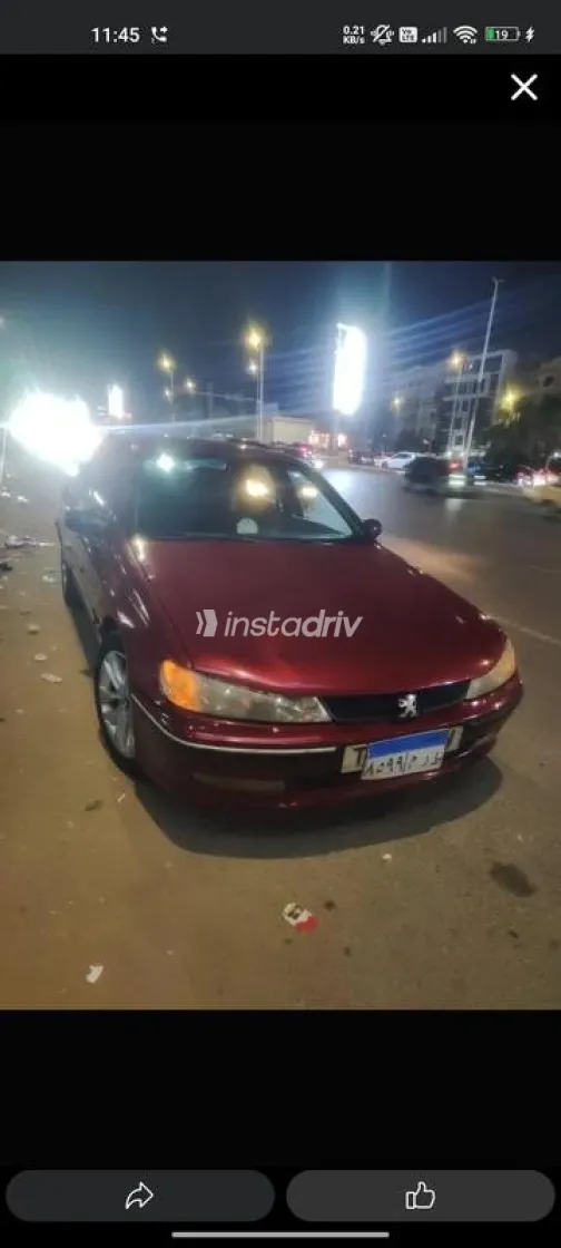 بيجو 406 2002 أحمر مستعملة للبيع - 6