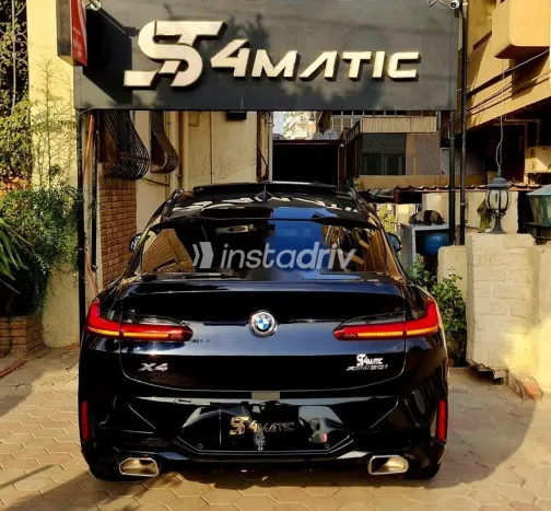 بي ام دبليو X4 2023 أزرق غامق مستعملة للبيع - 5