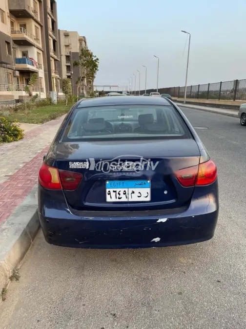 Hyundai Elantra 2007 Dark Blue Used for Sale - 4