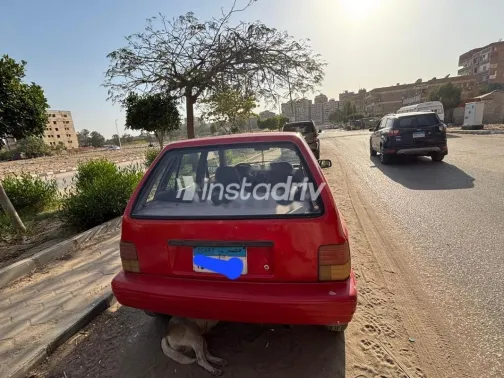 كيا برايد 1997 أحمر مستعملة للبيع - 8