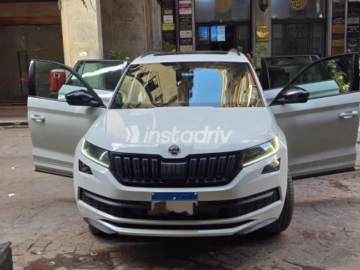سكودا كودياك 2021 أبيض مستعملة للبيع - 1