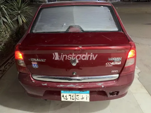 Renault Logan 2012 Burgundy Used for Sale - 7