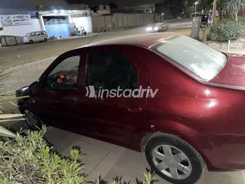 Renault Logan 2012 Burgundy Used for Sale - 8