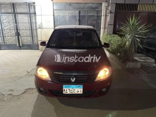 Renault Logan 2012 Burgundy Used for Sale - 9