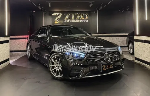 مرسيدس E 200 2021 أسود مستعملة للبيع - 3