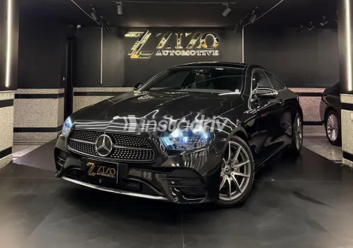 مرسيدس E 200 2021 أسود مستعملة للبيع - 4