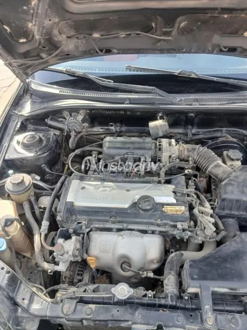 Hyundai Verna 2008 Black Used for Sale - 9