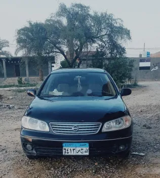 نيسان صنى 2007 أسود مستعملة للبيع