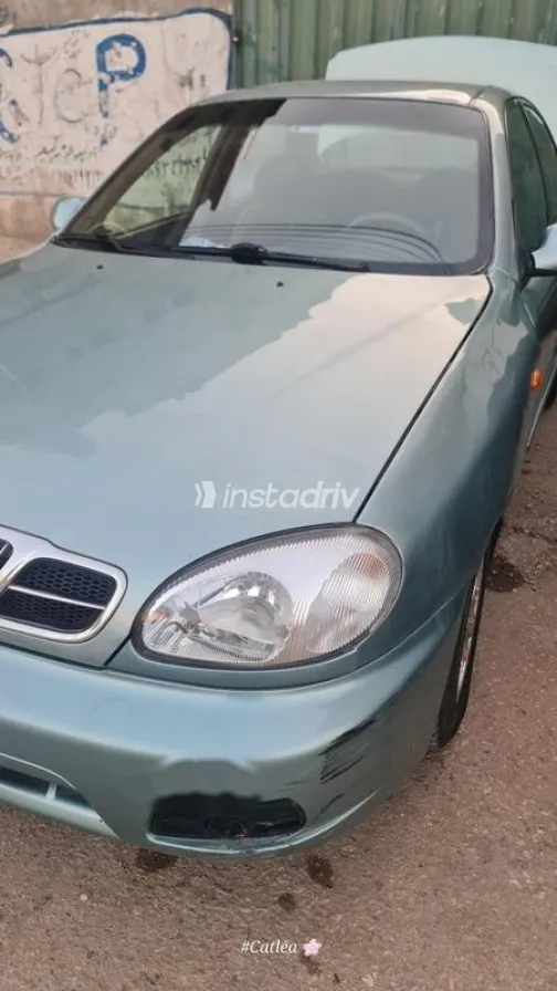دايو لانوس 2 2004 أبيض مستعملة للبيع - 3
