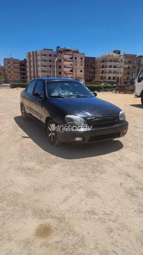 دايو لانوس 2 2002 أسود مستعملة للبيع - 3