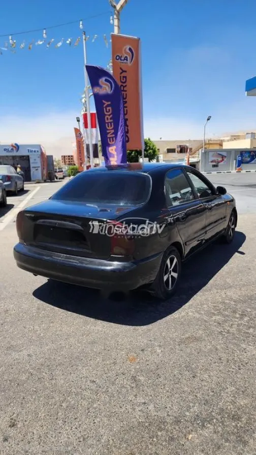 دايو لانوس 2 2002 أسود مستعملة للبيع - 9