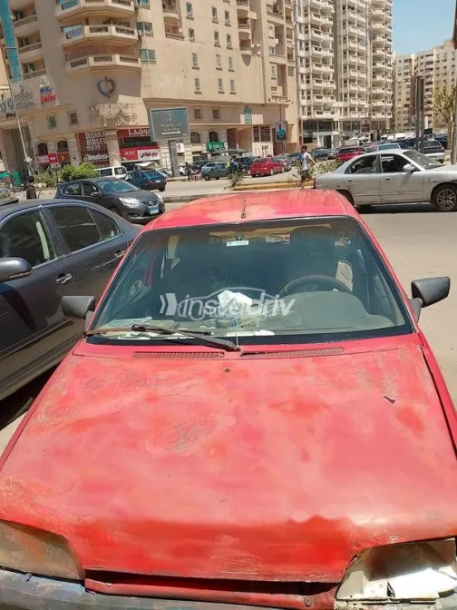 سيتروين Ax 1995 أحمر مستعملة للبيع - 1