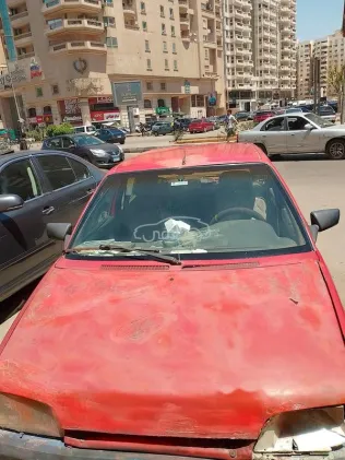 سيتروين Ax 1995 أحمر مستعملة للبيع