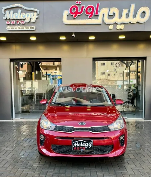 Kia Rio 2019 Red Used for Sale - 1