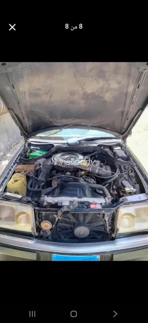 Mercedes E 200 1989 Black Used for Sale - 7