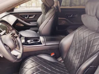 مرسيدس S 500 2022 أبيض مستعملة للبيع