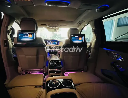 مرسيدس S500 مايباخ 2019 أبيض مستعملة للبيع - 4