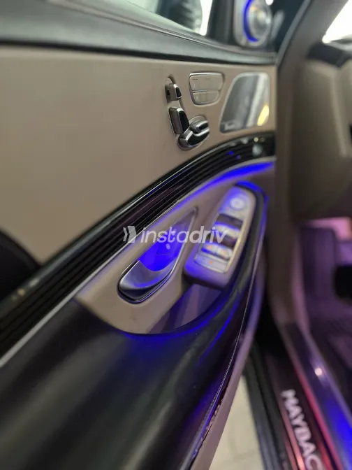 مرسيدس S500 مايباخ 2019 أبيض مستعملة للبيع - 6