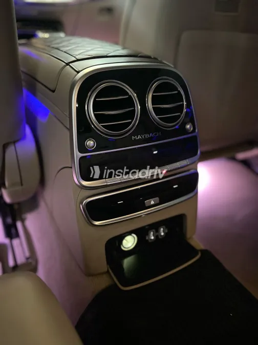 مرسيدس S500 مايباخ 2019 أبيض مستعملة للبيع - 9
