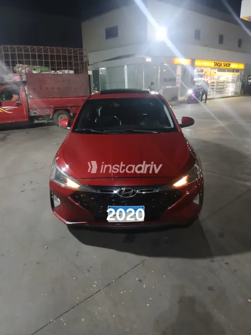 Hyundai Elantra AD 2020 White Used for Sale - 1
